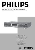 Philips - CD713-CD723-Owners-Manual-2 